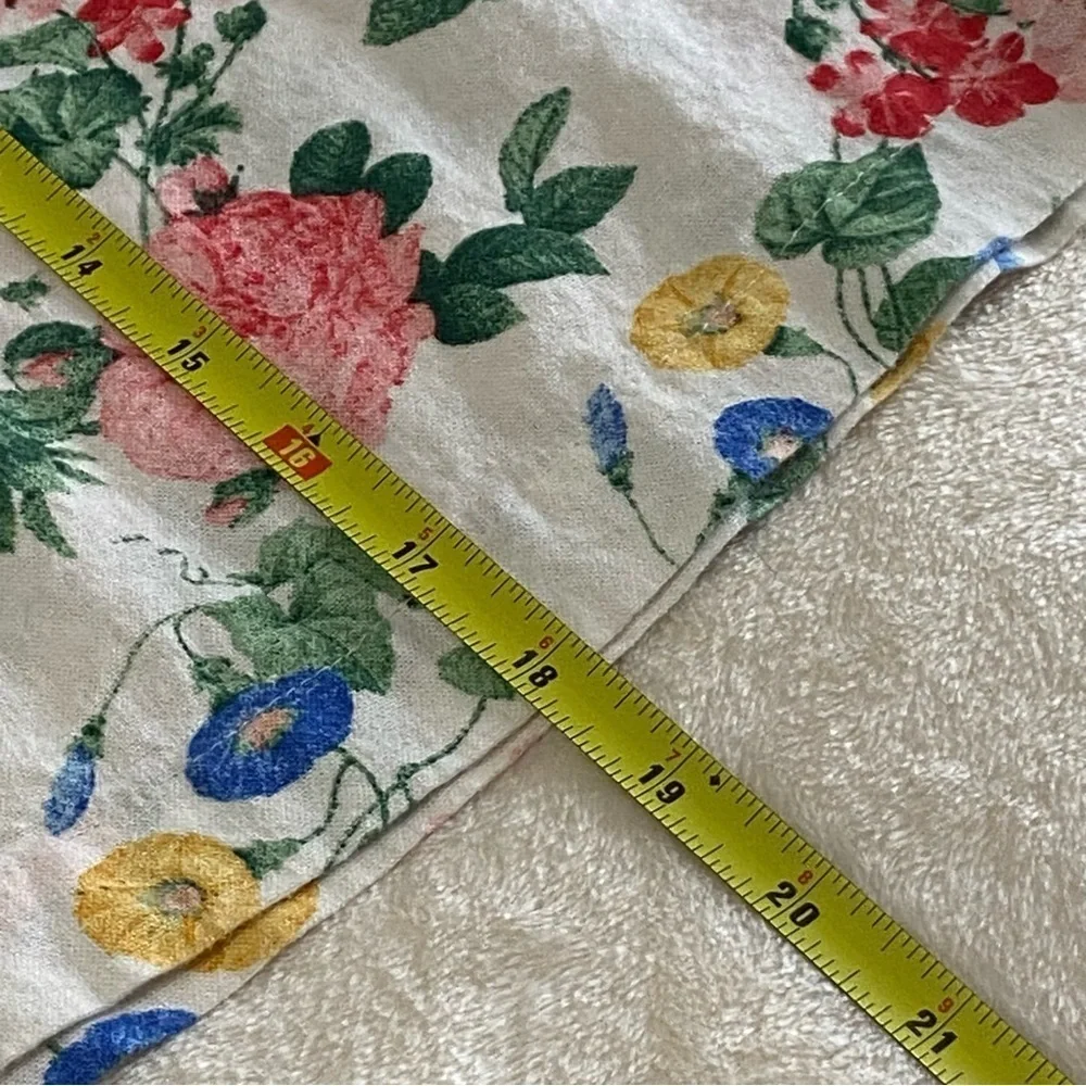 OLD NAVY / Floral Linen Blend Mini Skirt Size M